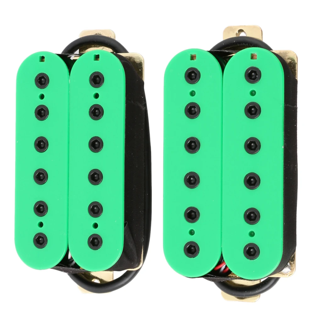 Электрический звукосниматель для гитары хамбакер двойная катушка набор захвата