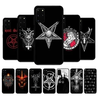 devil satan phone case for samsung s21 s10 lite s20 ultra s9 s8 plus s7 s6 edge s5 cover