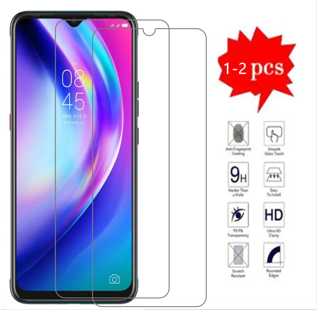 Защитное закаленное стекло 9H 2.5D для Tecno Pouvoir 4 Pro | Мобильные телефоны и аксессуары