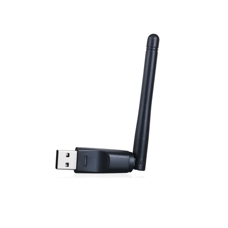 Беспроводная сетевая карта 150 Мбит/с 2 4G USB дБи Wi-Fi адаптер LAN Ralink RT5370 Dongle для ПК