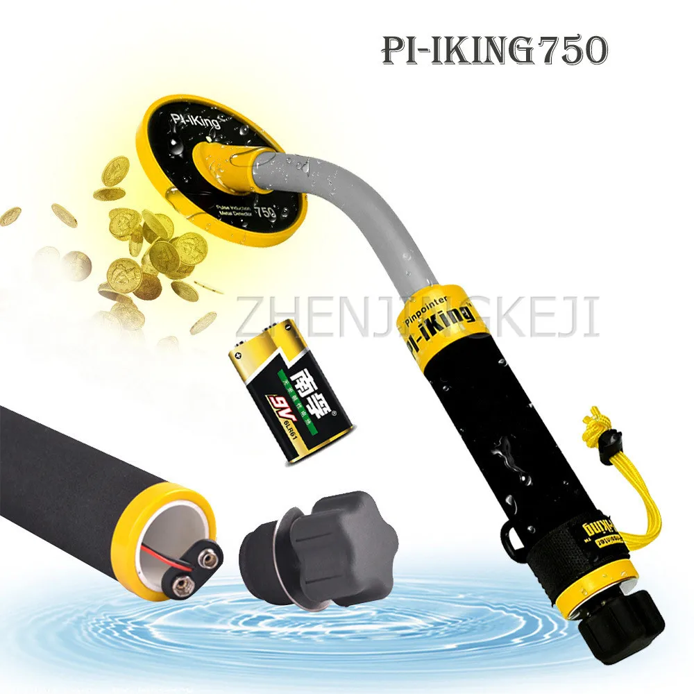 Verkaufen Unterwasser Metall Detektor Outdoor Unterwasser Abenteuer Wasserdichte Handheld Metall Erkennung Werkzeuge Schatz Hunter Seeker Detektor