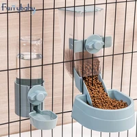 pet dog cat bowl pets water bottle cage hanging bowl food water container feeder dispenser for puppy cats dogs pet products