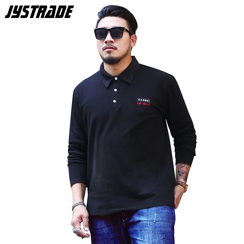 Осенняя Модная хлопковая рубашка поло мужские рубашки с длинным рукавом