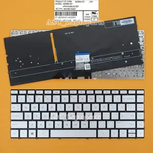 Новая клавиатура для HP Spectre 13-ae000 13t-ae000 13-ae011dx 13-ae012dx 13-ae013dx 13-ae014dx 13-ae000tu 13-ae010tu 13-ae020tu 13-ae060tu 13-ae070tu 13-ae080tu СеребристаяЗолотистаясерая, черная, с подсветкой