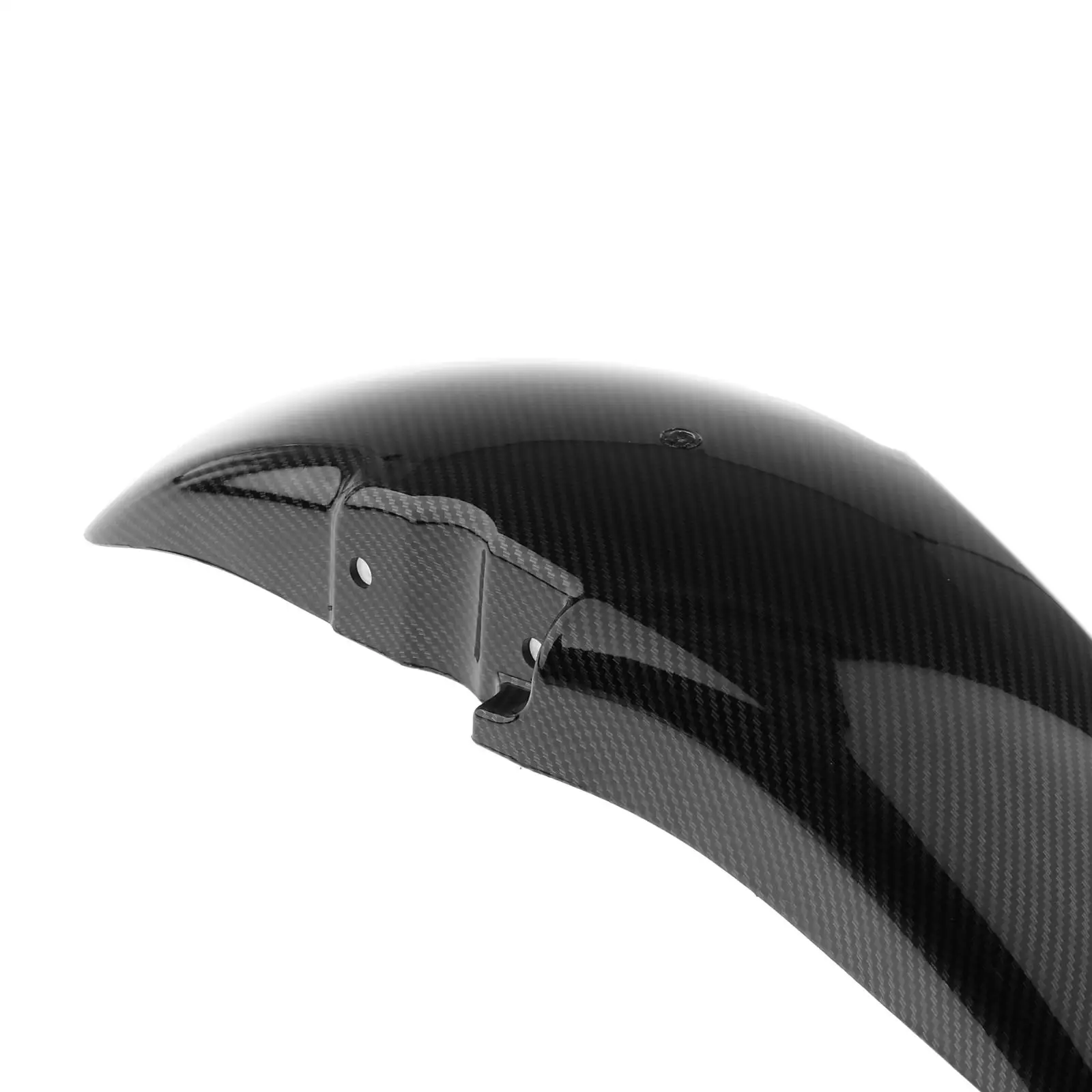

Motorcycle Front Mudguard Cover for CB400 Black Carbon Fiber Grain