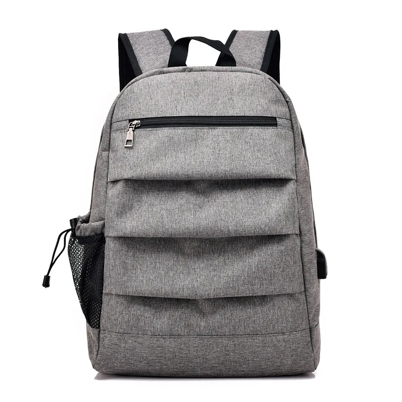 2020 New Fashion Waterproof Multifunction Canvas Lady Backpack, Casual Outdoor Travel Bag Campus Simple Student Bag ZX-029.