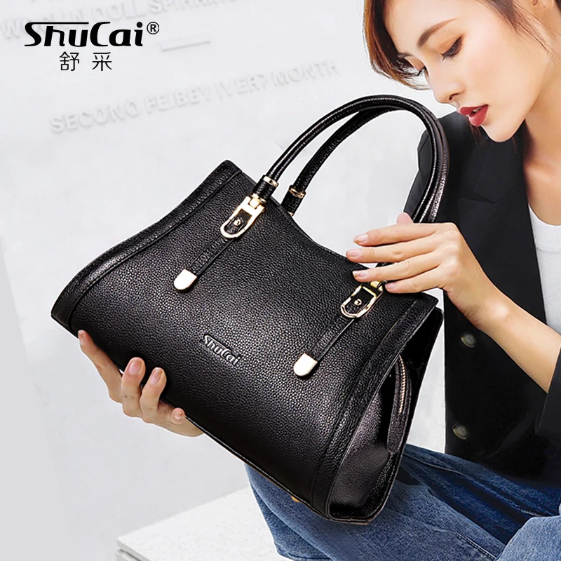 Женская сумка через плечо из натуральной кожи 2019|Сумки с ручками| |