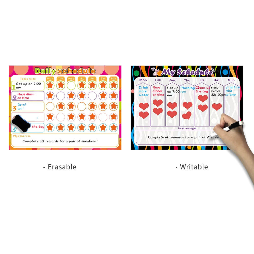 Магнитная белая доска магниты на холодильник еженедельник планировщик