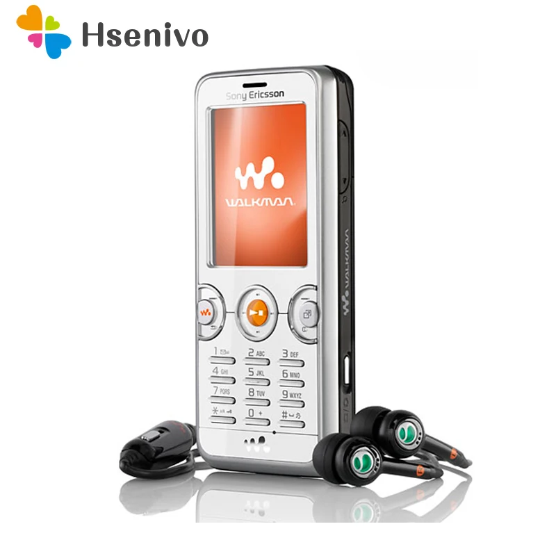 W610i Unlokced sony Ericsson W610i W610c мобильный телефон 2G Bluetooth 2.0MP камера FM сотовый телефон