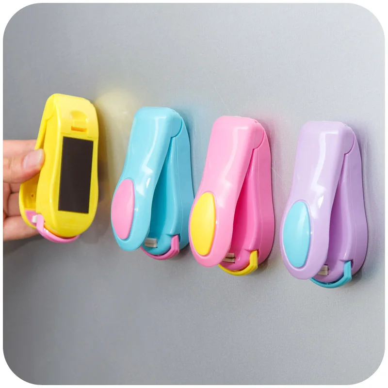 

Mini Packing Snack Bags for Food Portable Clips Kitchen Accessories Heat Sealing Machine Sealer Home Tools Travel Hand Press