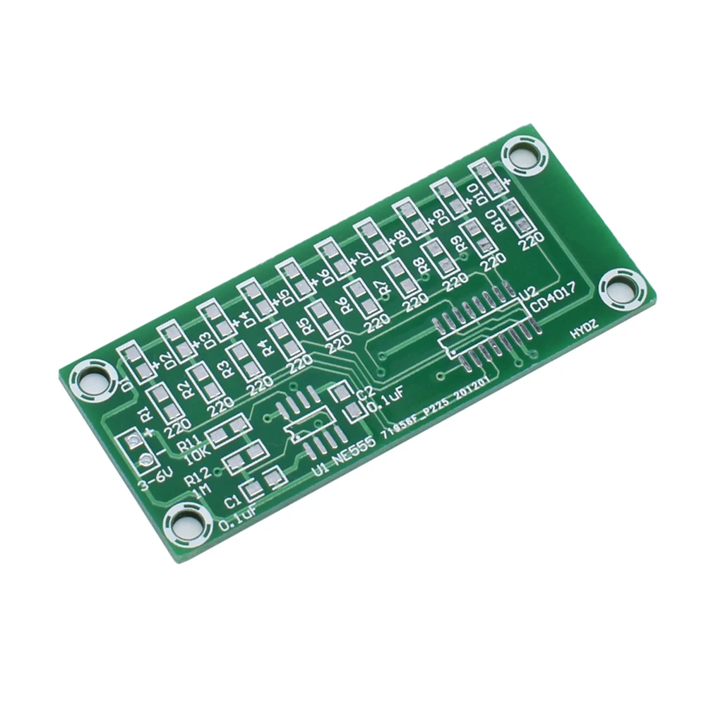 Набор для умной электроники NE555 + CD4017 светодиодный модуль сделай сам с светильник