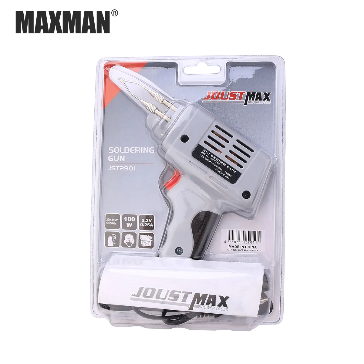 MAXMAN 220 V Электрический паяльник Комплект внутренний нагревательный пистолет
