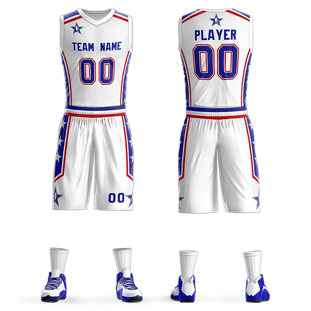 

Sublimated Men's Basketball Sportswear Running Jerseys Basketball Training