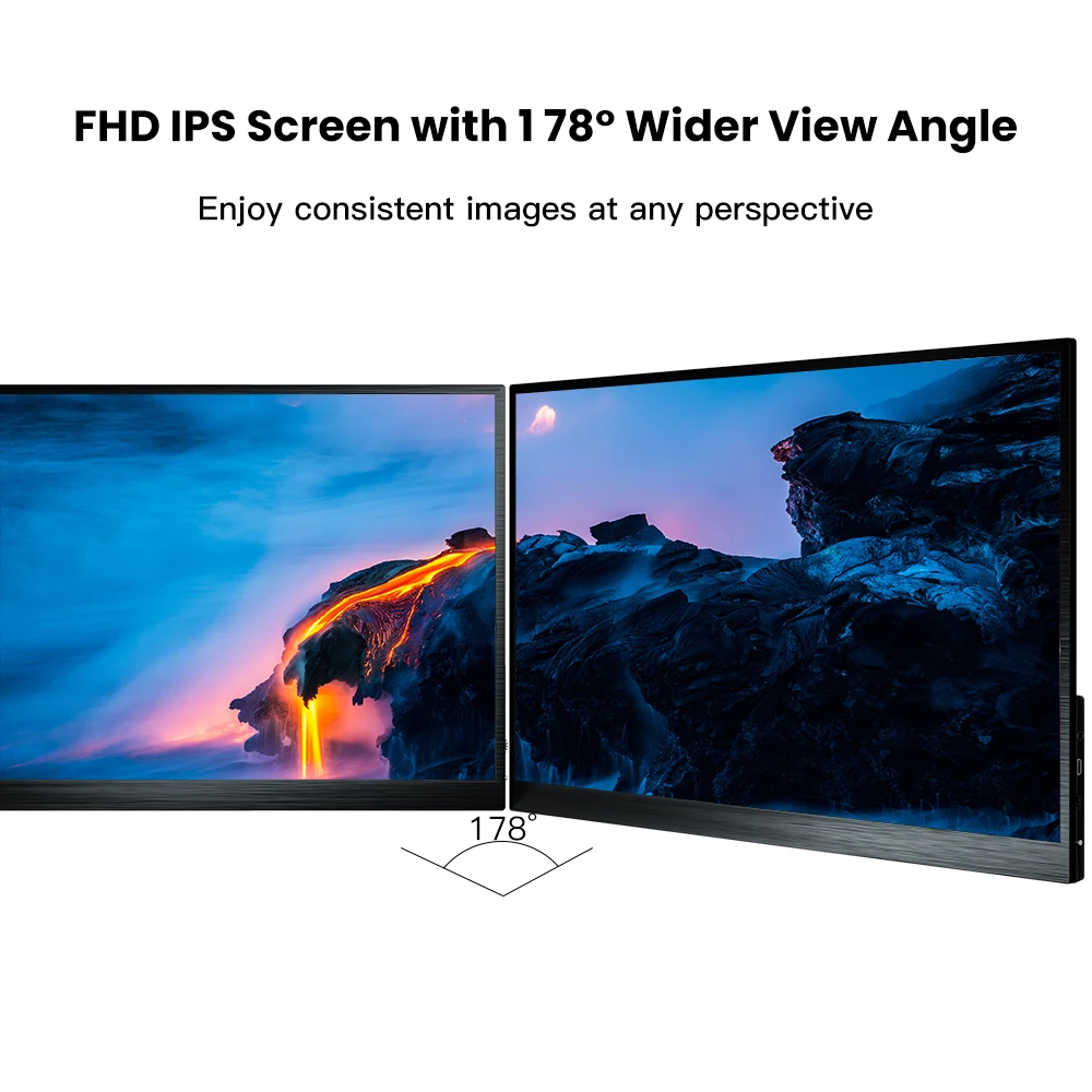 Портативный монитор T-Bao T16A экран для компьютера 15 дюймов 1920x108 Тип C игровой PS4