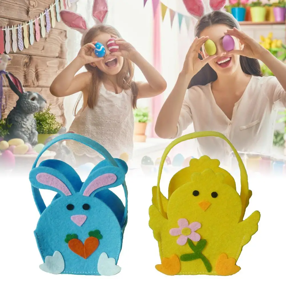 Пасхальное яйцо Кролик цыпленок конфеты тоут подарок сумка для хранения