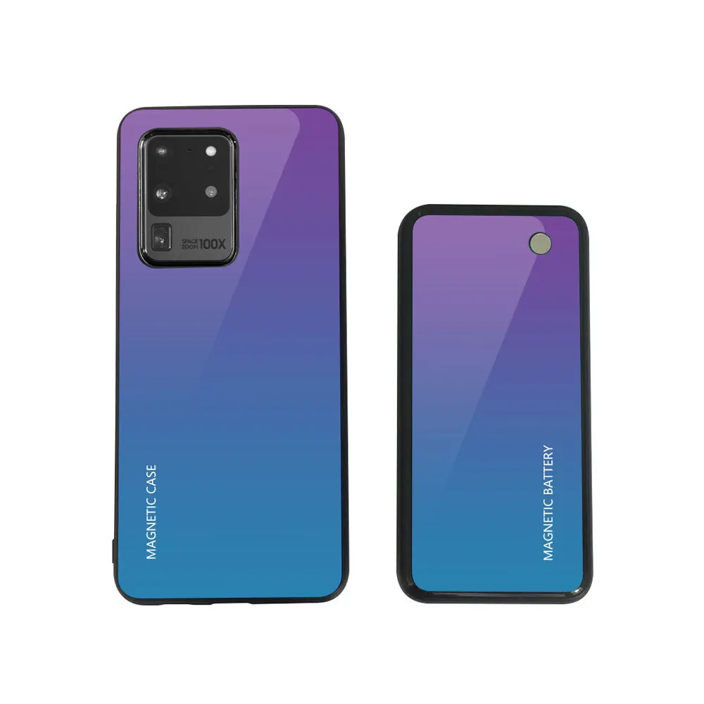 5000 мАч беспроводной зарядки Крышка батарейного отсека для Samsung Galaxy S20 плюс Ультра
