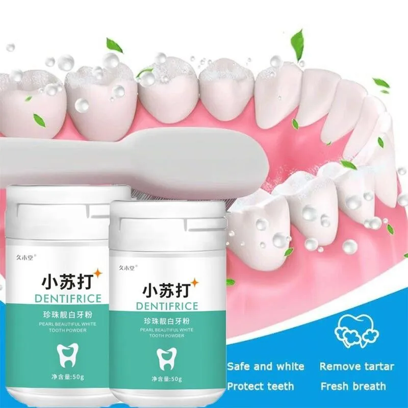 

2021 New Teeth Whitening Powder Removes Smoke Stains Coffee Stains Tea Fresh Breath Bad Breath Clean Oral Hygiene Dental Care