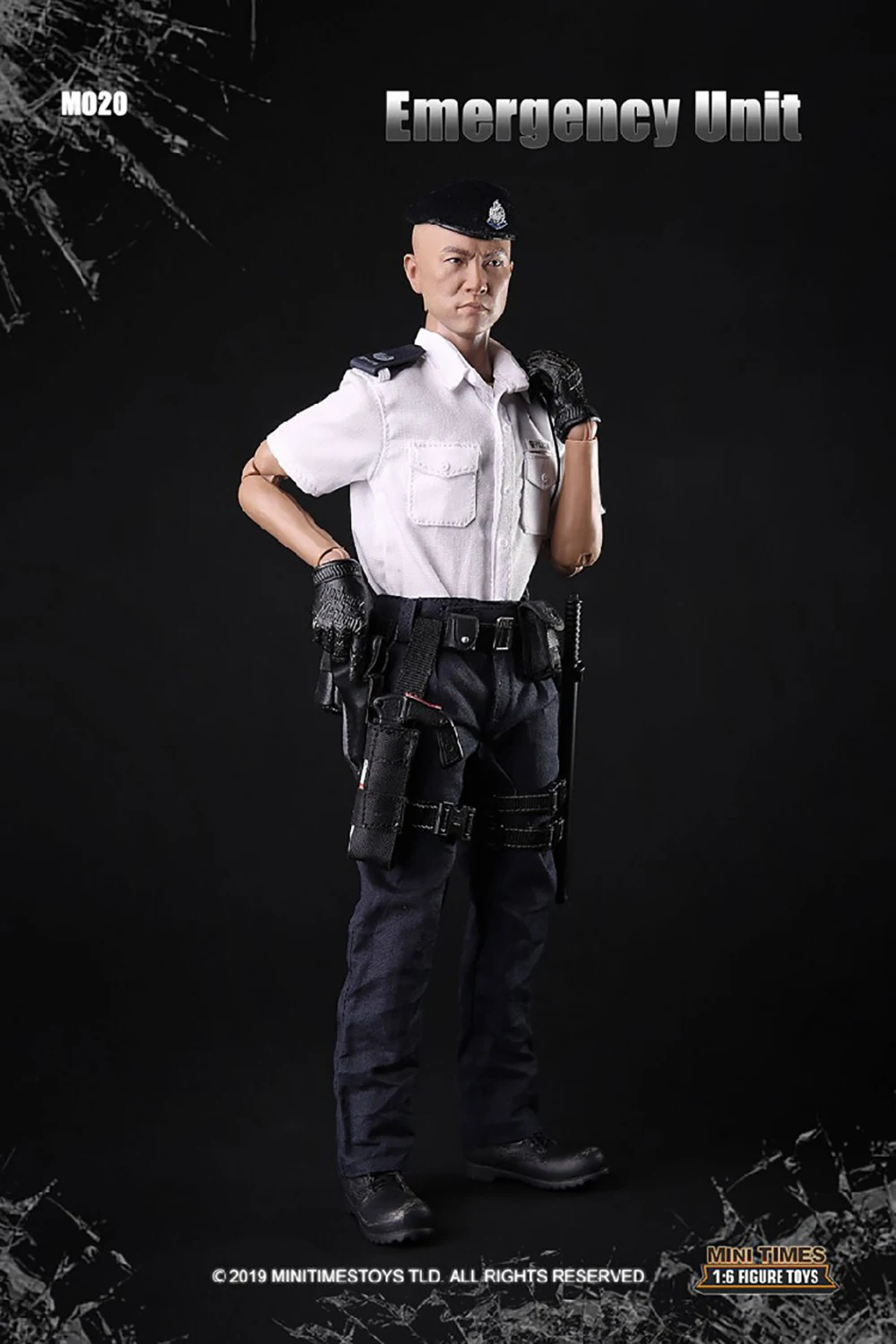 

1/6 Model Mini times toys Soldiers Figure Toys Hong Kong Police Collection M020