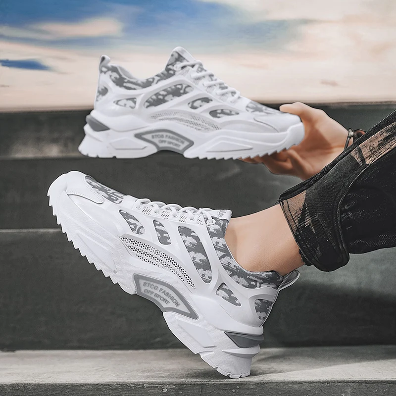 

Sneakers Comfort Unisex Summer Sneakers Fashion Men Casual Shoes Outdoor Men's Sneakers Non-slip Platform Sneakers