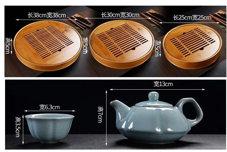 Бамбуковый чайный поднос для хранения воды | Дом и сад