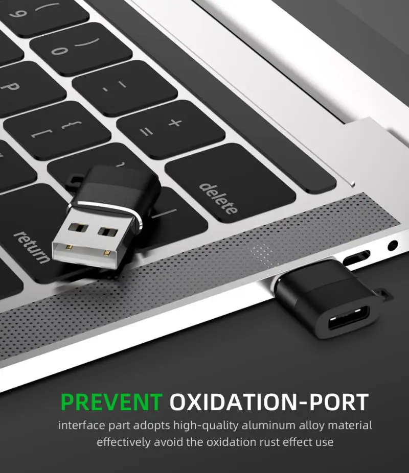 1pc USB 3.0 Type A Male To USB 3.1 Type C Female Connector Converter Adapter For Samsung S9 Xiaomi Redmi Note 8 7 Macbook