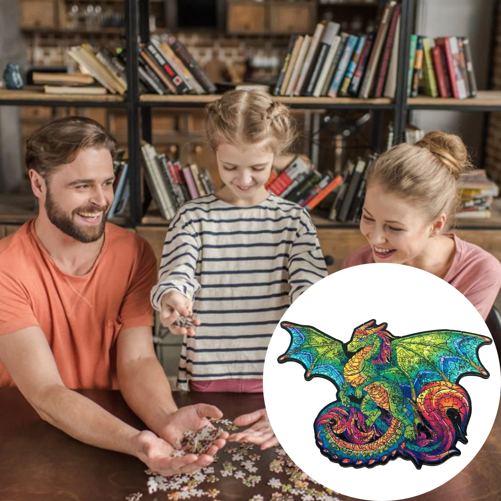 

Wooden Puzzle For Adults Children DIY Wooden Wood Puzzles Each Piece Is Animal Shaped Gift Wooden Jigsaw Puzzle For Adults Kids