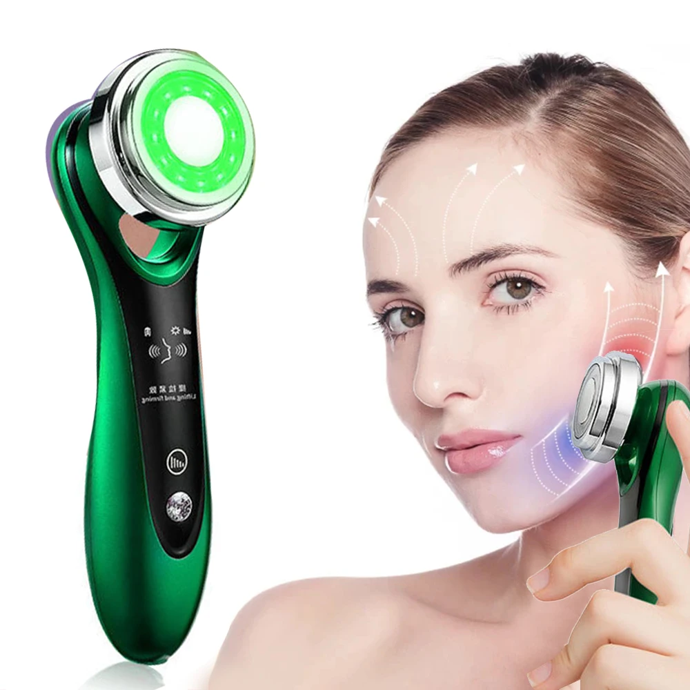 

Радиочастотное устройство для омоложения, мезотерапии, светодиодный подтяжка лица, Косметическое удаление морщин, инструменты для ухода з...