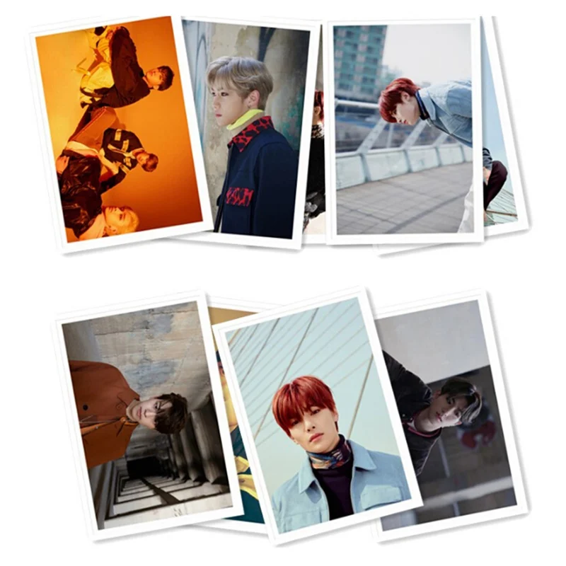 40 шт./компл. KPOP Stray Kids Lomo карты фото карты наклейки фотостудия плакат подарочный канцелярский набор