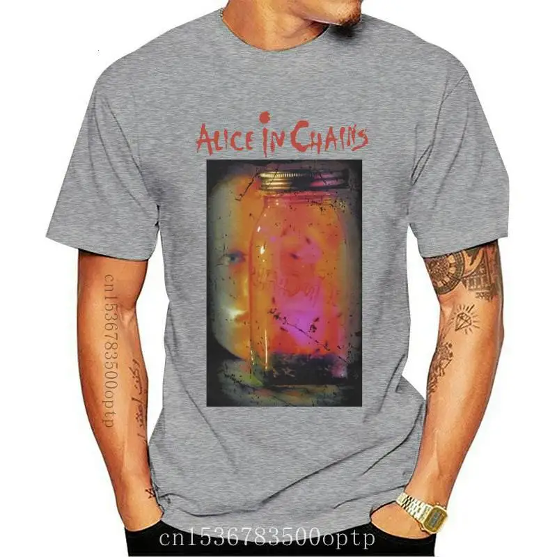 

Design Alice In Chains 'Jar Of Flies' T-Shirt 2021 Cotton Tee Shirt Custom Special Print