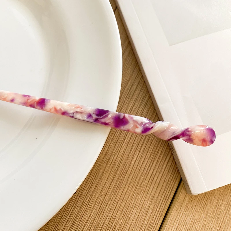 

Fashion Chinese Style Hair Sticks Vintage Acetate Chopstick Women Hairpins Hair Clips Pins Wedding Hair Jewelry Accessories