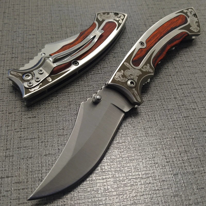 Ножи Дамаск военный нож охотничий прямое лезвие нож для спасения кемпинг зеркало свет тактический инструмент EDC.