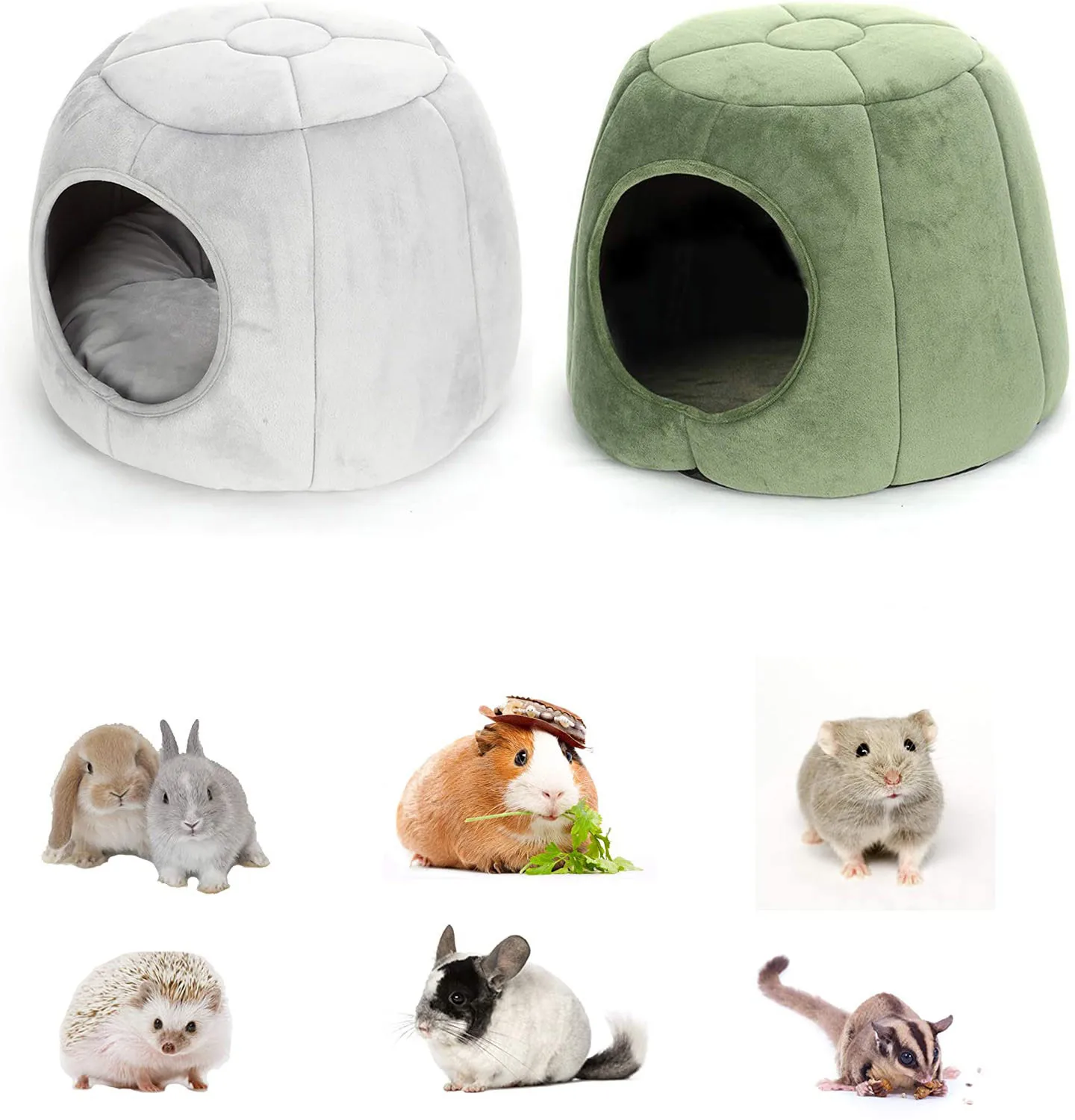 

Warm Tiny Rat Cage Bed Yurt House Hamster Guinea Pig Hedgehog Hamster Chinchilla Rabbit Tent Shelter Pet Mice Mouse Cave Tent