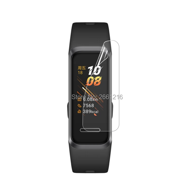 3 шт./лот для huawei Band 4 Браслет Смарт часы HD прозрачный мягкий ТПУ полное покрытие