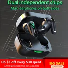 Новинка оригинальные беспроводные наушники Lenovo XT82 TWS Bluetooth 5,1 двойное Стерео шумоподавление бас сенсорное управление длительный режим ожидания 300 мАч