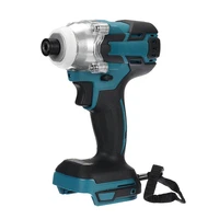 18v 520nm cordless brushless impact electric screwdriver stepless speed rechargable driver adapted to makita battery