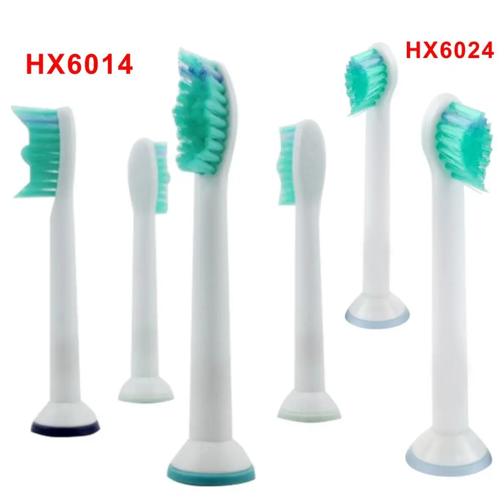 4 шт./лот HX6064 Вибрирующая зубная щетка Сменная головка для Philips Sonicare proresyota Xiaomi HX6013