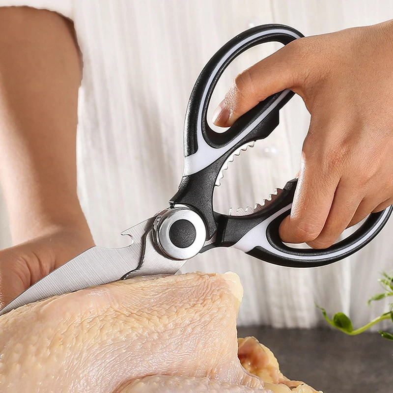 Новые многофункциональные кухонные ножницы резак нож доска из нержавеющей стали