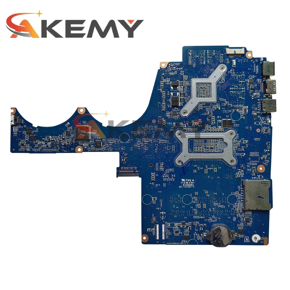 Billig DAG35DMBAD0 15-BC Motherboar Für HP 15-BC 15-AX Laptop Motherboard I5-7300hq CPU GTX1050-2GB 100% Original