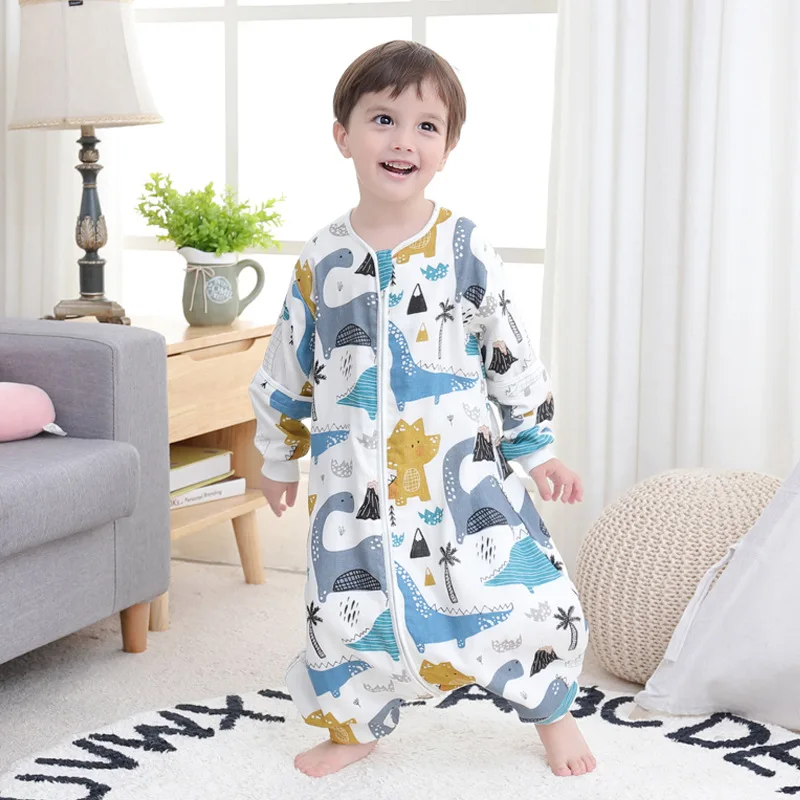 Универсальный Спальный мешок летний детский спальный для новорожденных дышащий