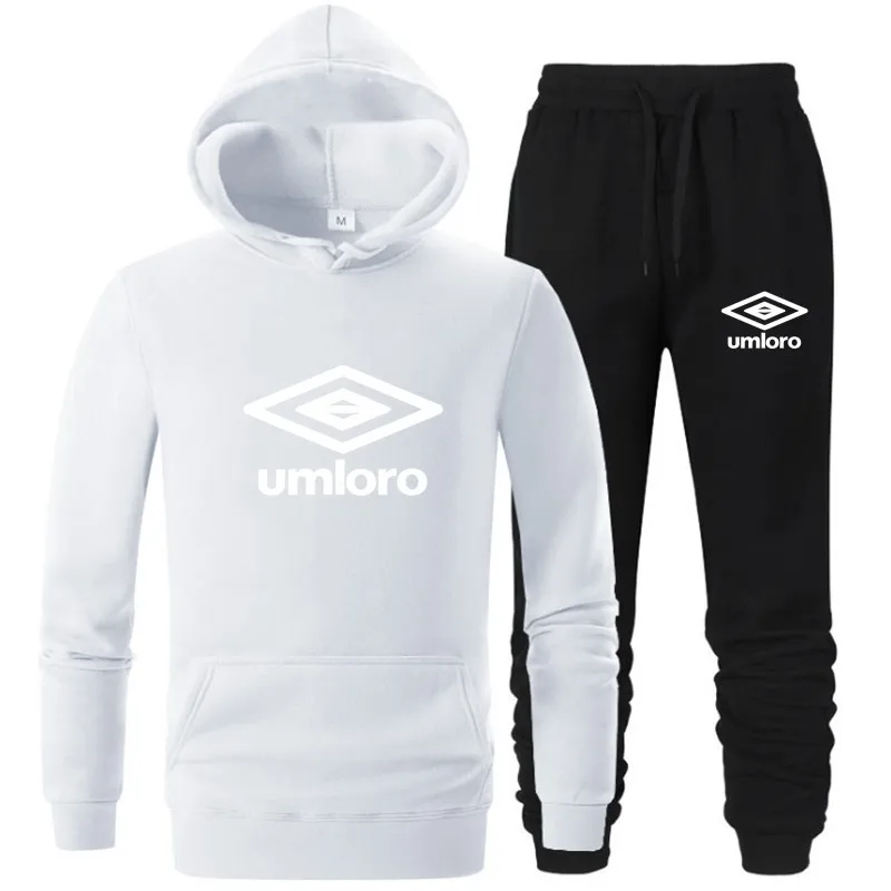 

Men's Sweatercoat Autumn Winter Sets Hoodie+pants Two Pieces set Casual Tracksuit Male Sportswear Gym Brand Clothing Sweat Suit