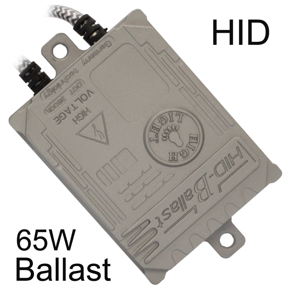 

AC 65W балласт для ксеноновая HID-лампа Премиум Быстрый старт Быстрый Яркий цифровой балласт Замена реактора блок зажигания