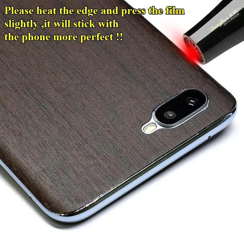 For OPPO R15X / K1 R15 Pro New Fashion Full Back Cover 3D Imitation Wood Grain Protection Skin Decal Sticker Film |