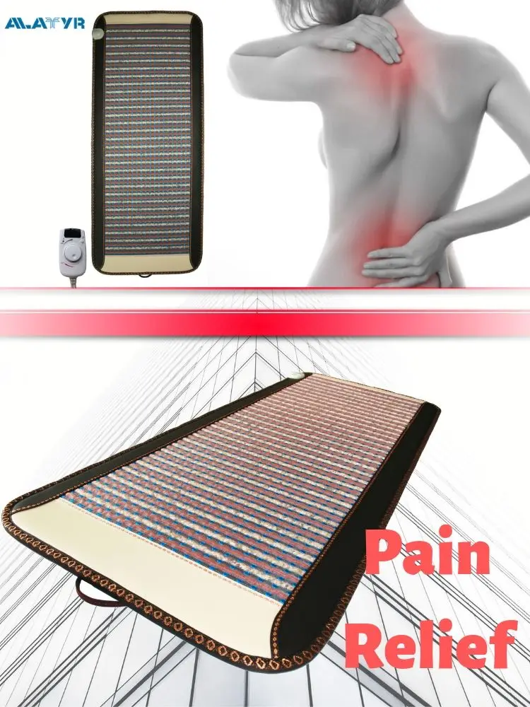 Турмалиновый коврик керамика и натуральная нефритовая крошка инфракрасный