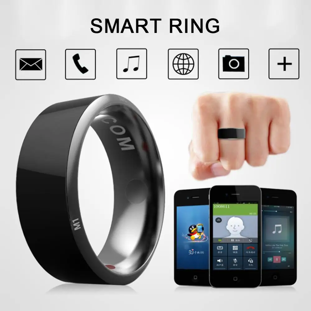 Водонепроницаемое NFC смарт кольцо R4 с поддержкой приложения портативная