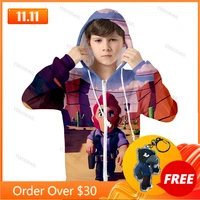 kids hoodie battles game max buzz game 3d swearshirt men and women tops hoodies hip hop streetwear teen clothes