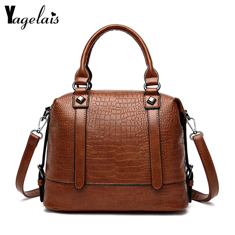 

Classic Crocodile skin texture PU Leather Handbag Luxury Handbags Women Bags Crossbody Bags For Women Shoulder Bag