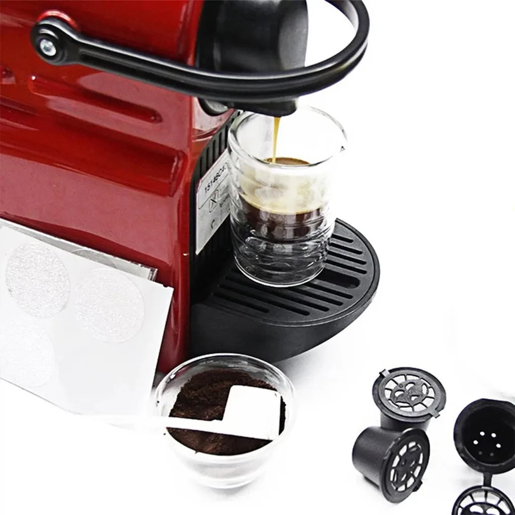 Многоразовые кофе капсулы с для Nespresso машины фильтры кухонные