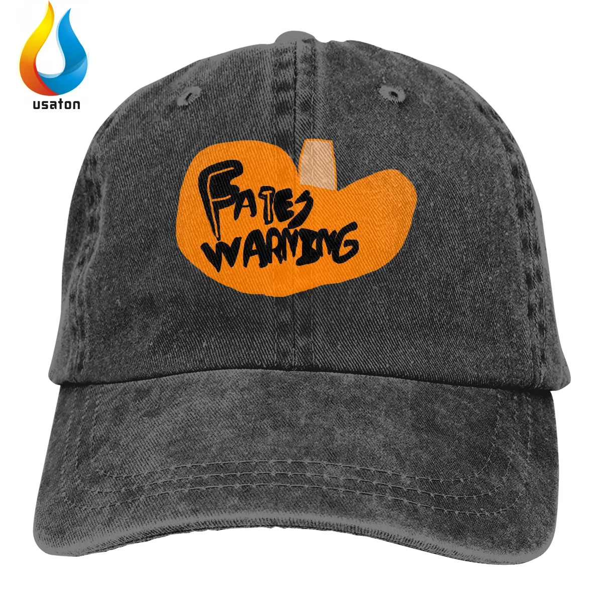 

Однотонная мужская бейсболка с 3d принтом, регулируемая плоская кепка для предупреждения о судьбе, солнцезащитная Кепка в классическом стил...