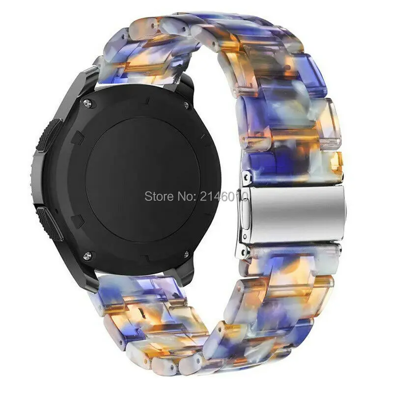 Быстросъемный резиновый ремешок для часов для samsung Galaxy Watch S3/S2 Galaxy 42 мм/46 мм/gear S3/S2/Active Ticwatch 2/E