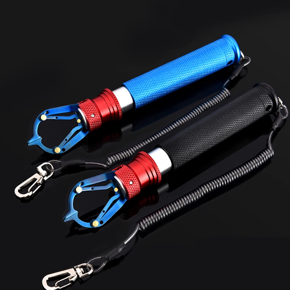

New Removable DIY Touch Automatic Fish Lip Grip Holder Alloy Fish Control Adjustable Pliers Equipment Tool for Fishing Tackle
